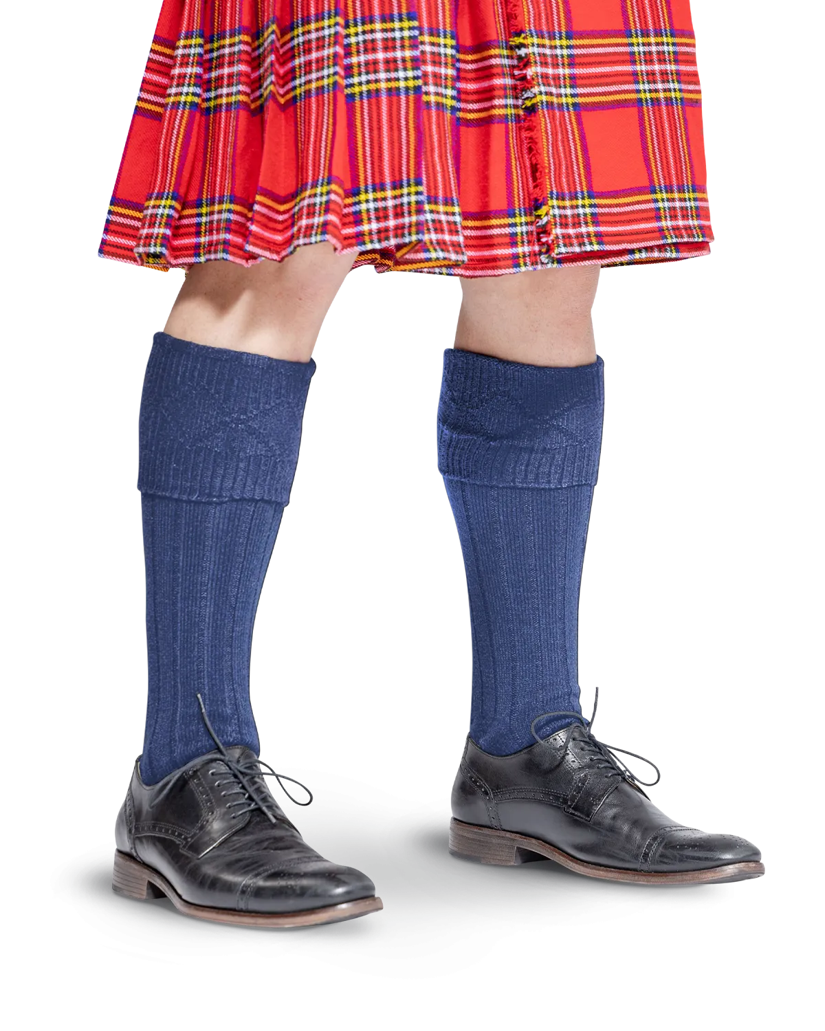 Scottish Kilt Hose - Navy