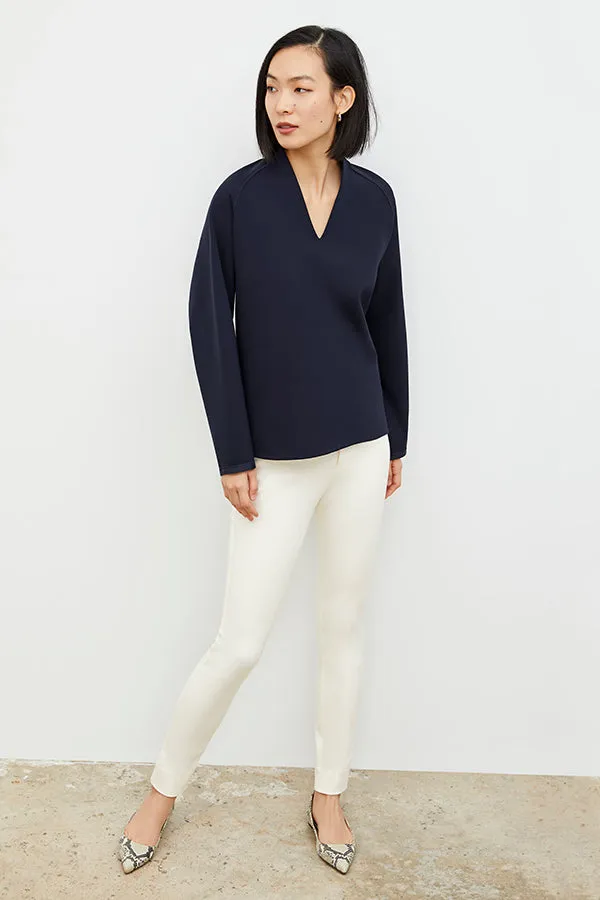 Shawn Sweatshirt - Light Scuba :: Space Blue