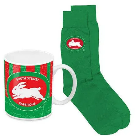 South Sydney Rabbitohs Heritage Mug & Sock Pack