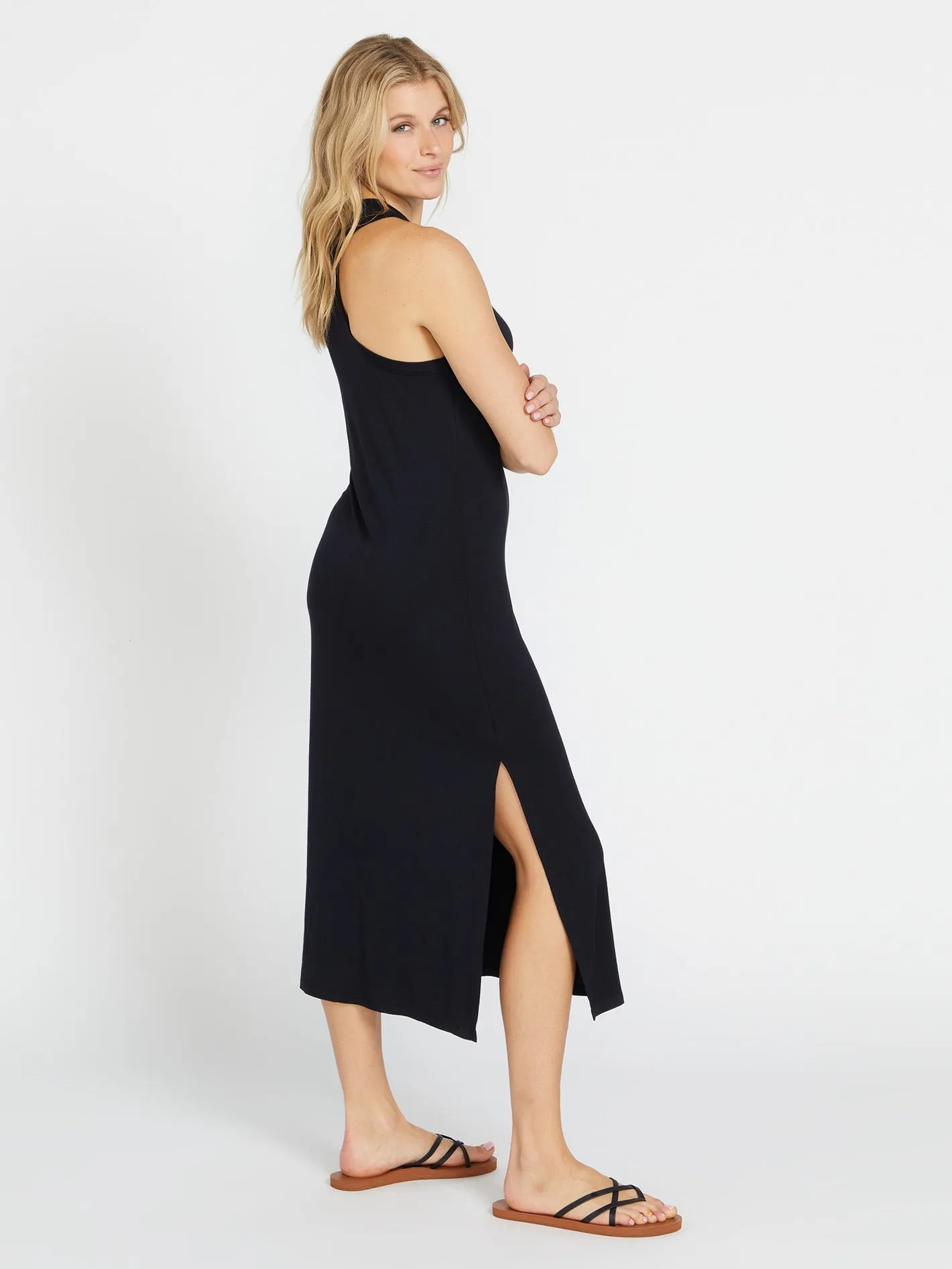 Stone Light Dress - Black