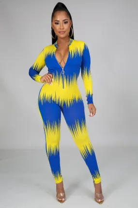 SW Copy of A jumpsuit Of two colors