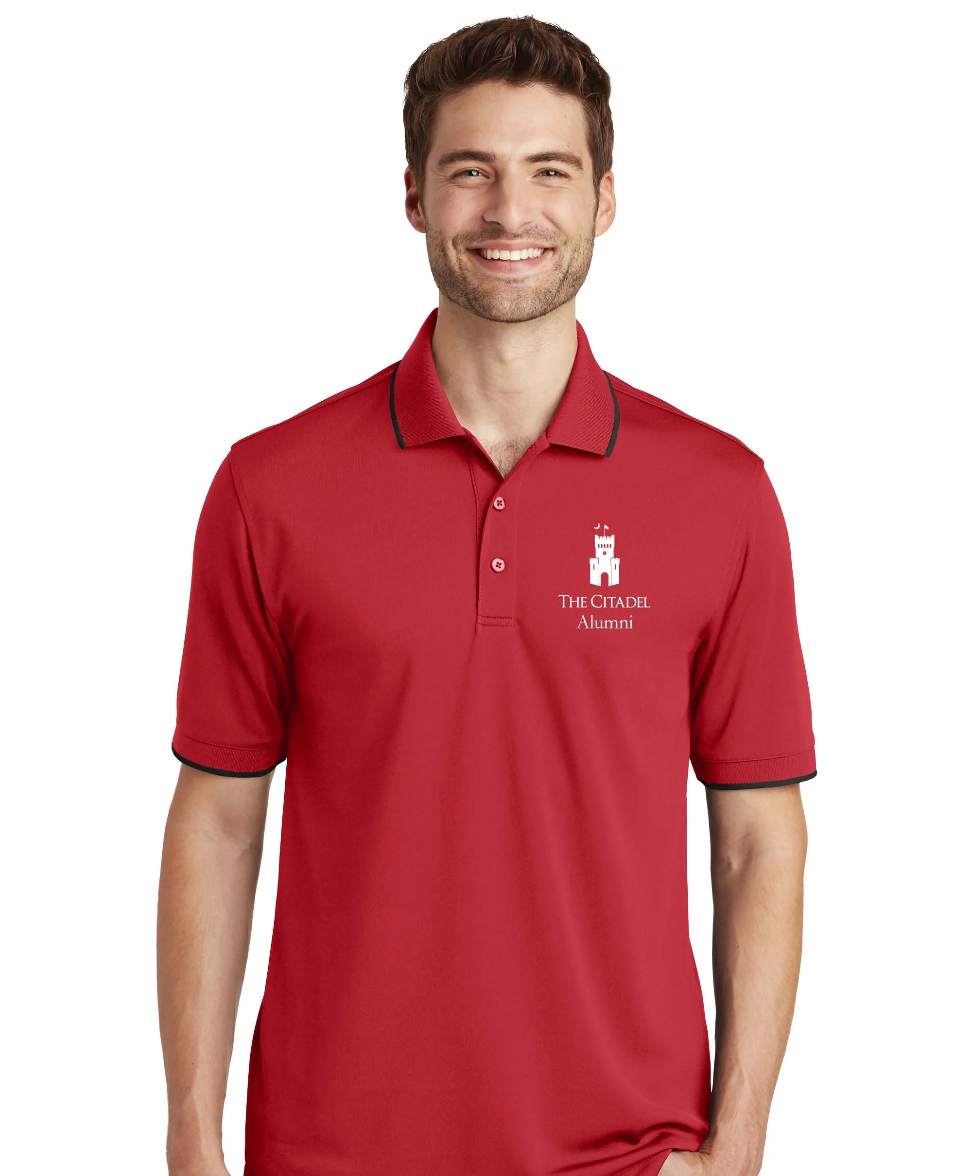 The Citadel Alumni, PT Barracks, UV Micro-Mesh Polo Shirt