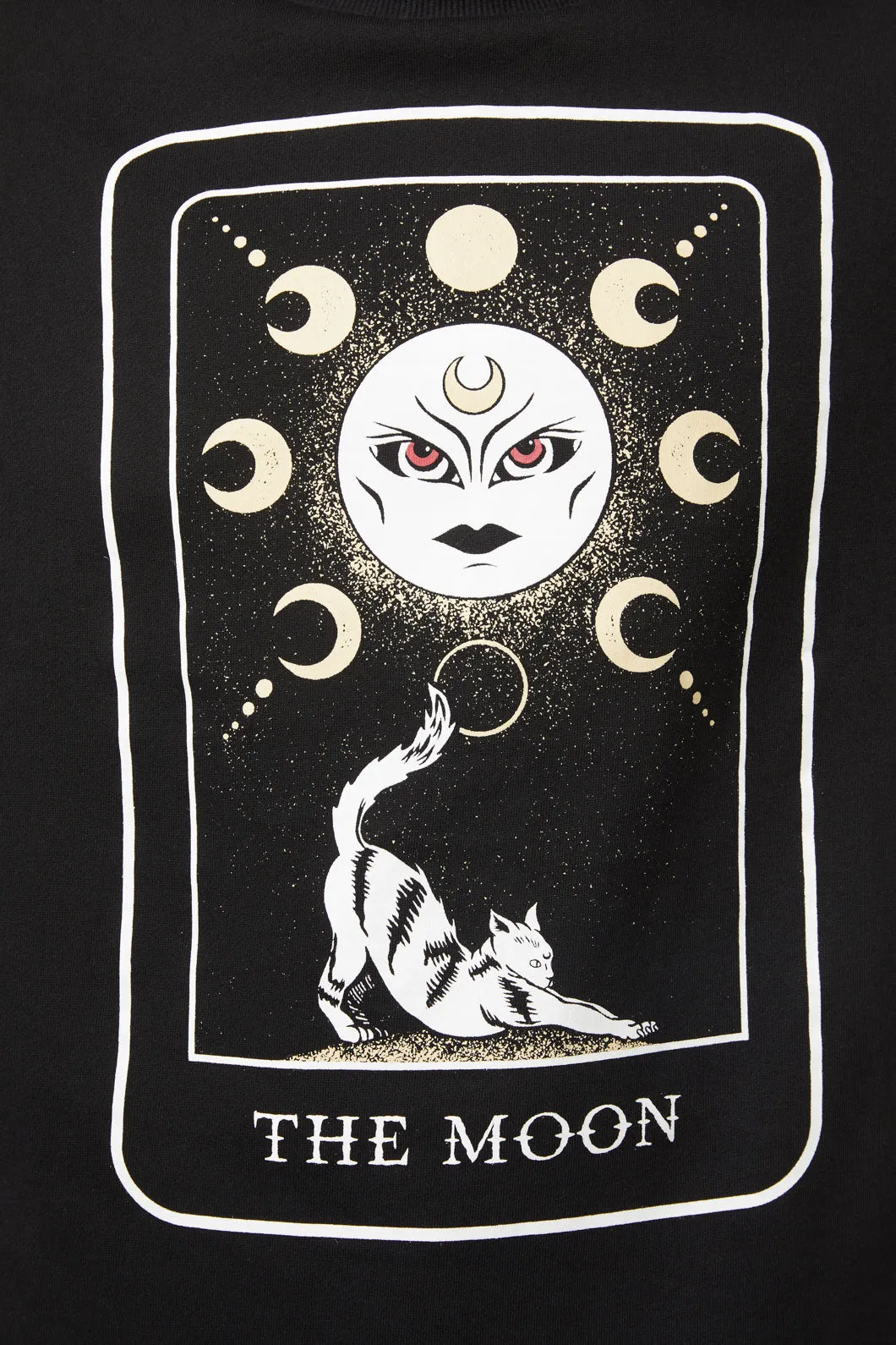 The Moon Print Long Sleeve Jumper