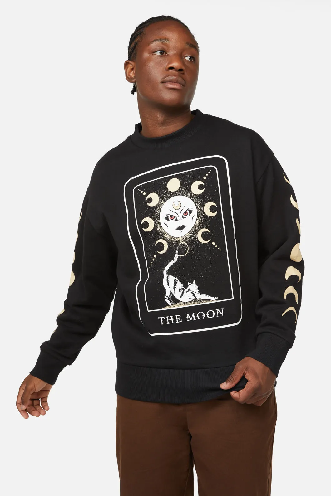 The Moon Print Long Sleeve Jumper