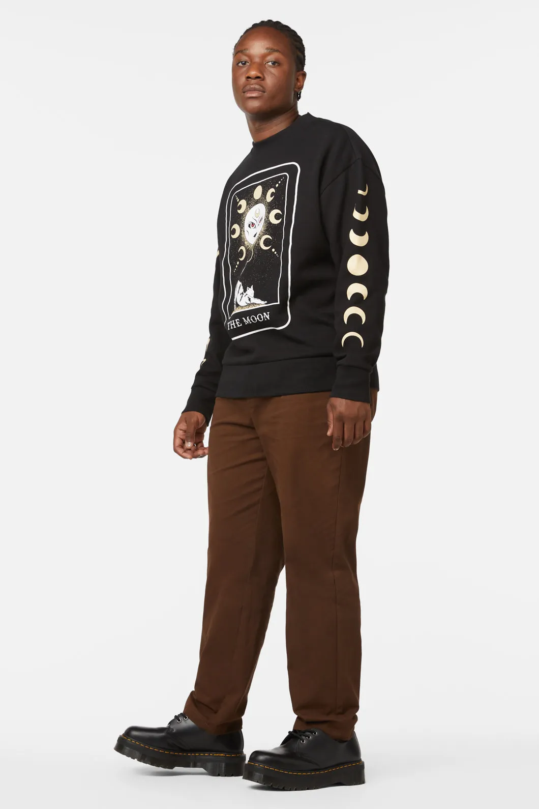 The Moon Print Long Sleeve Jumper