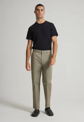 Theo Cotton Twill Pant - Shrub