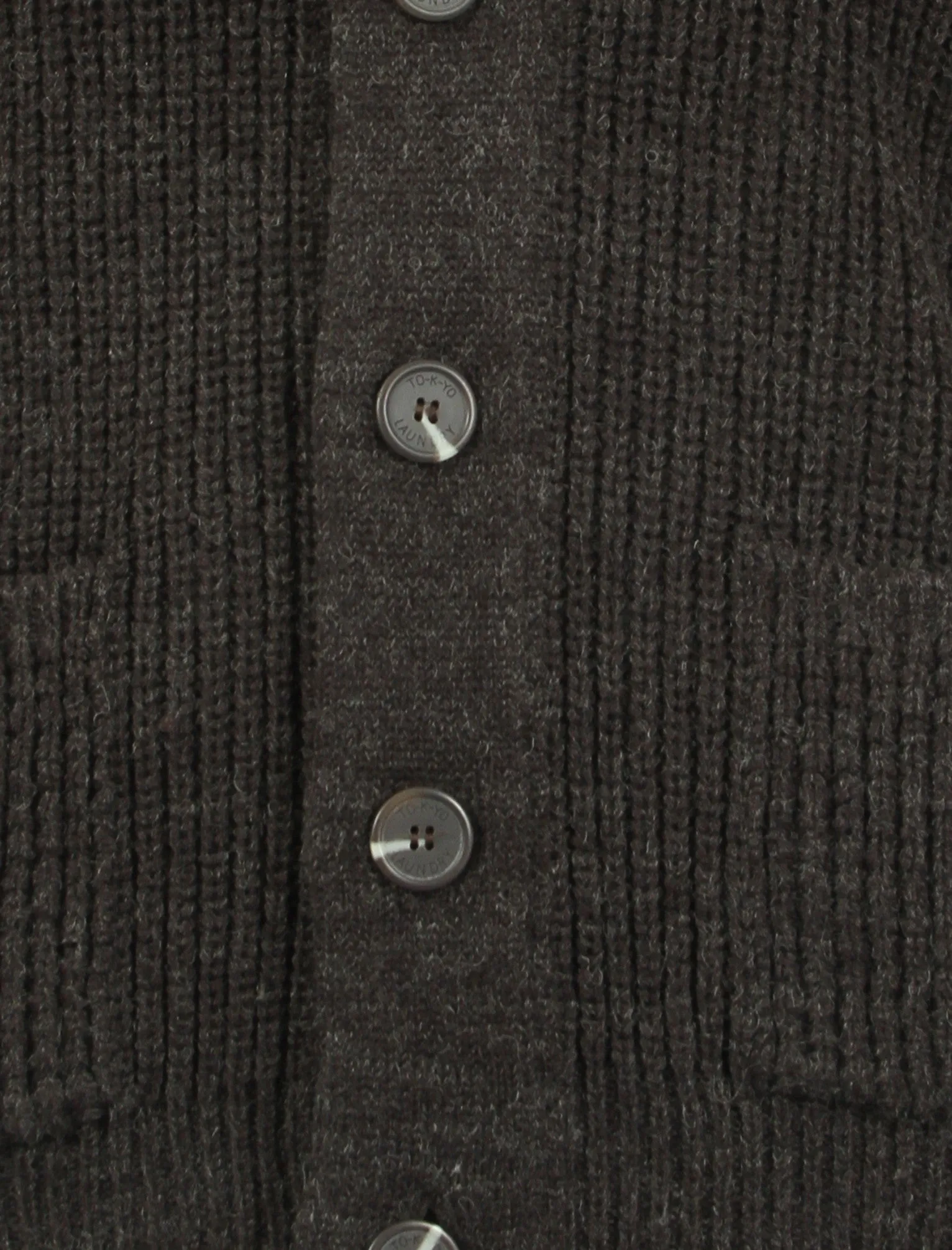 Tokyo Laundry Bramber charcoal knitted cardigan