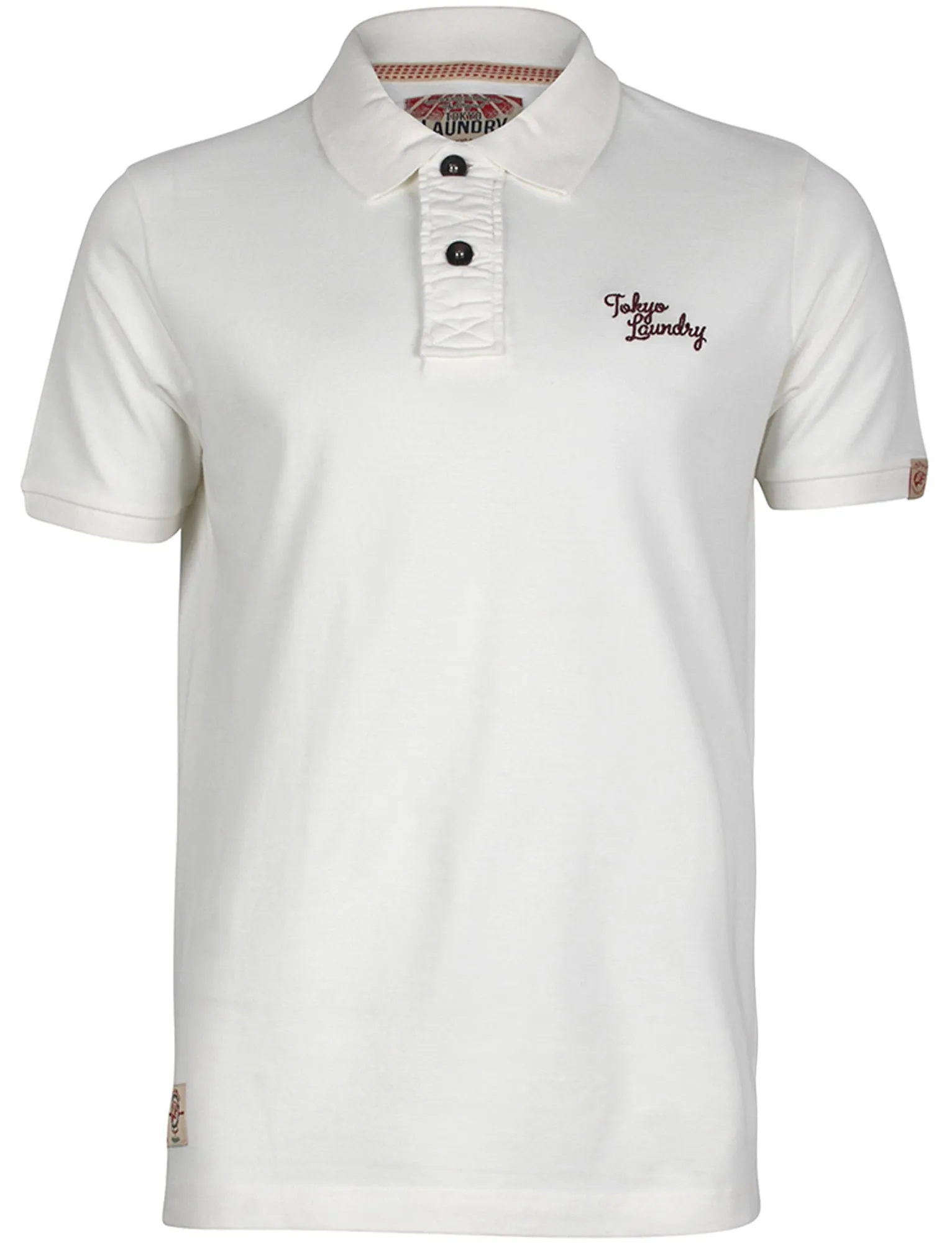 Tokyo Laundry Sophomore White Polo Shirt