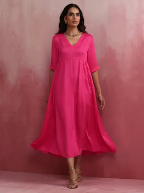 trueBrowns Modal Pink Dress