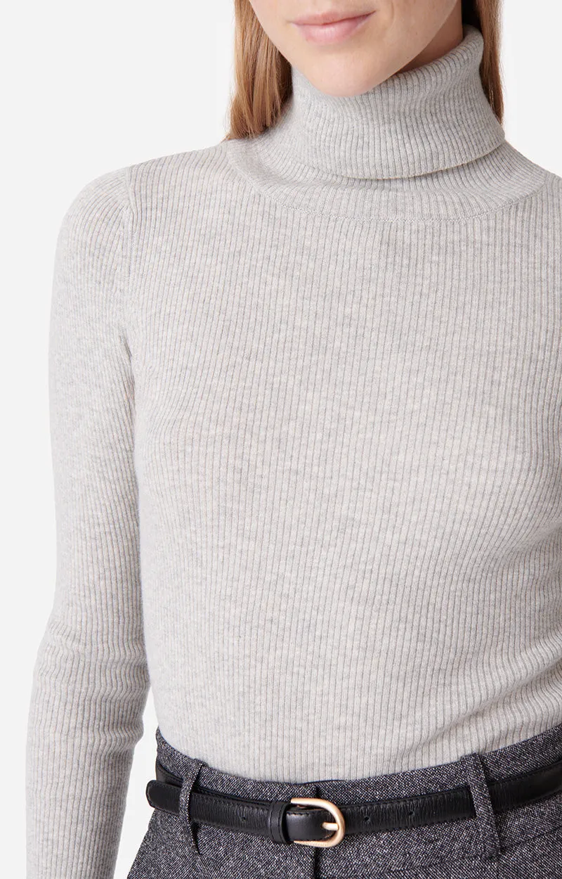 VANESSA BRUNO - Brindille Sweater - Light Mottled Grey