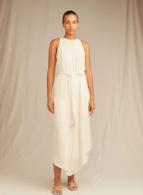 Vince Handkerchief Drape Halter Dress