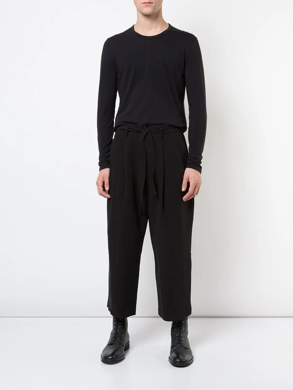 Wide Cropped Pants