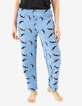 Women's Fleece Penguin Pants