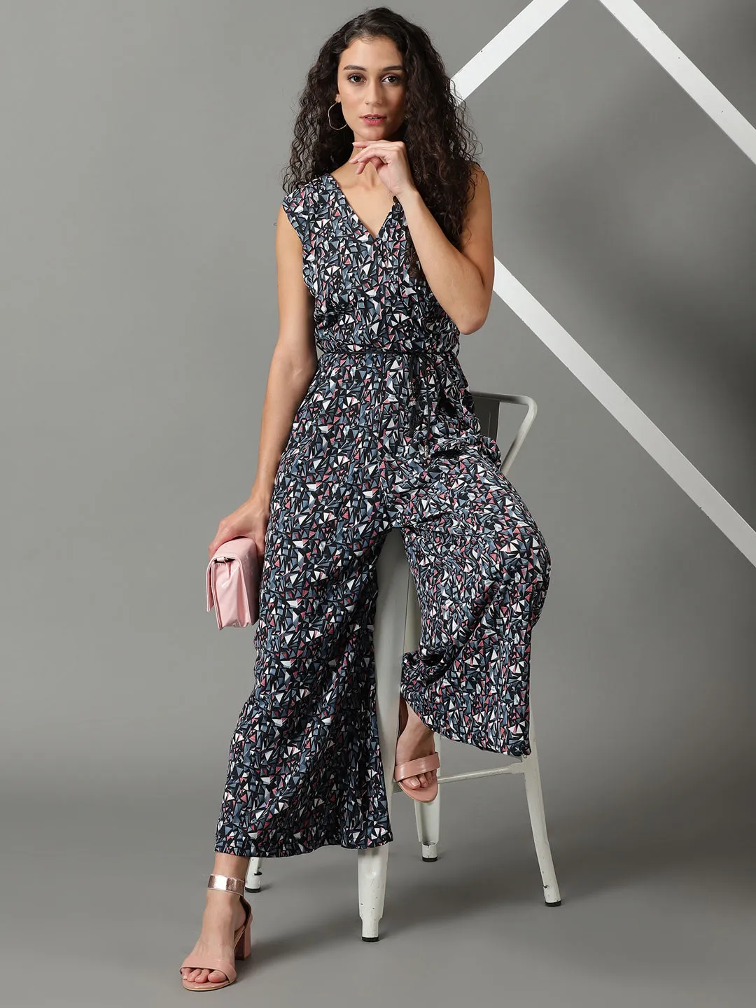 Women's Multi Printed Jumpsuit