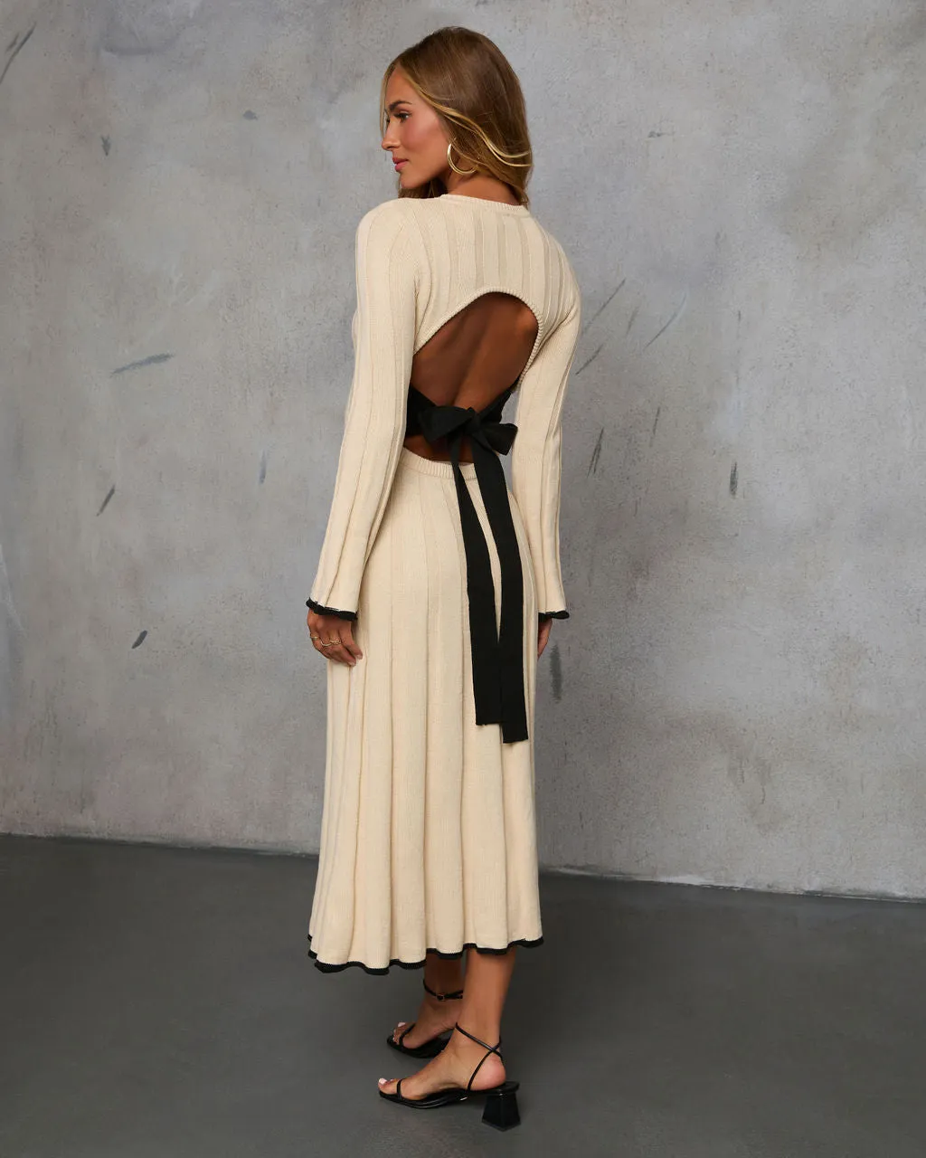 Your Moment Bell Sleeve Midi Dress